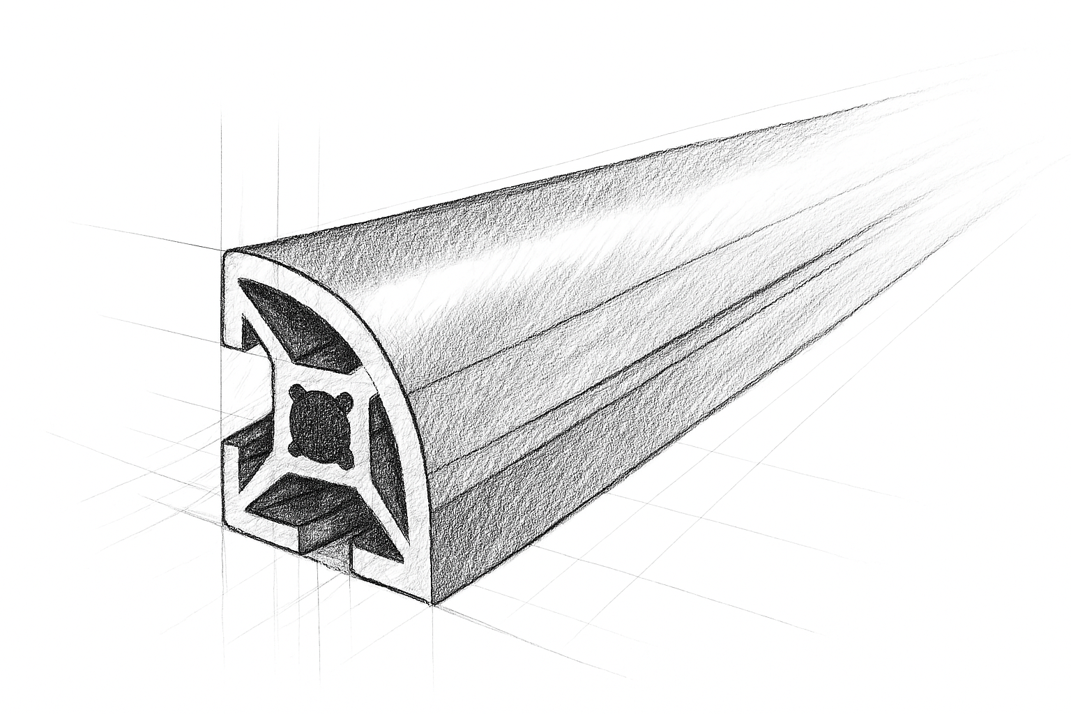 20x20 Radiuslu Sigma Profil - Kanal 6 Uygulama
