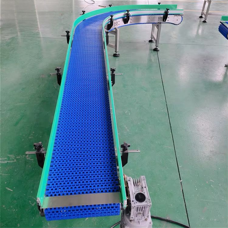 Açılı Modüler Palet Konveyör Sistemi